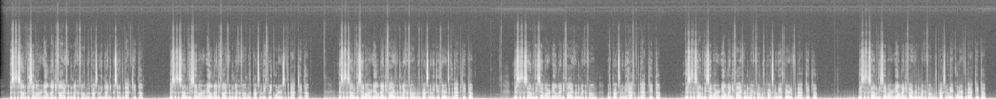 Spectrogram representation of audio